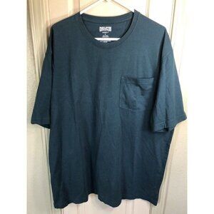 Duluth Mens LG Blue Long Tail Short Sleeve T-shirt